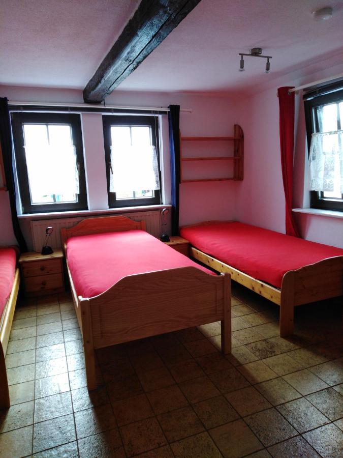 شقة Fachwerkhaus In D 63667 Nidda Fuer 8 Bis 12 Personen المظهر الخارجي الصورة